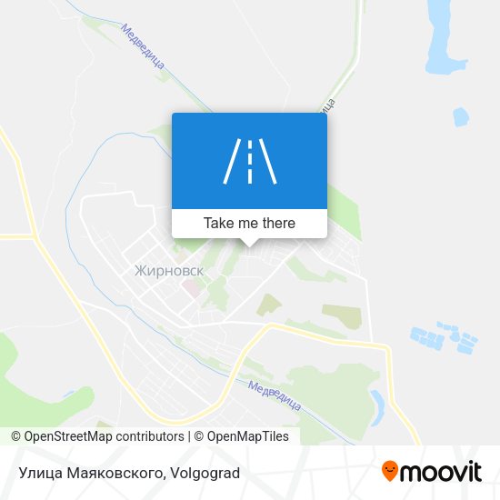 Улица Маяковского map