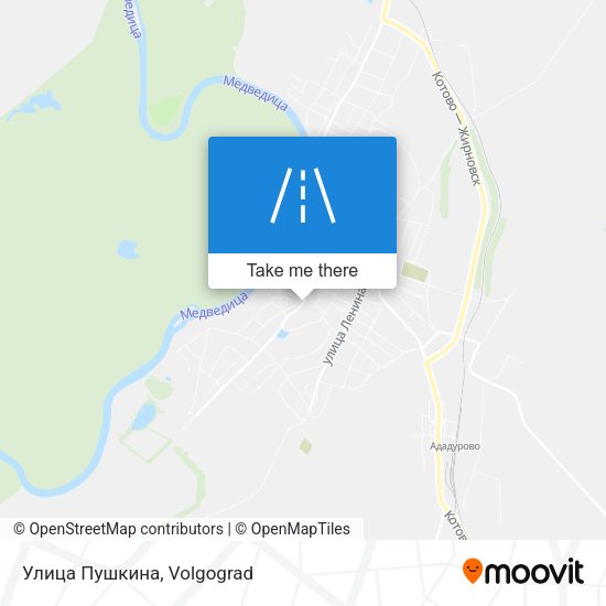 Улица Пушкина map