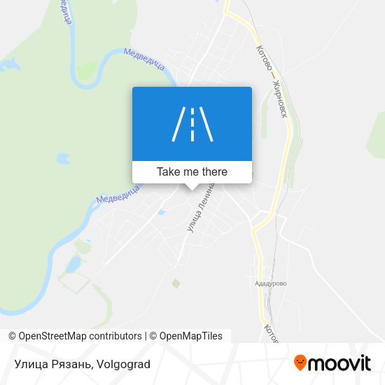 Улица Рязань map