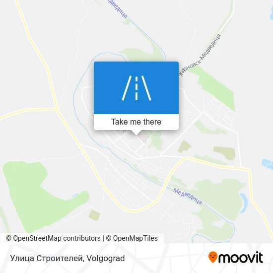 Улица Строителей map