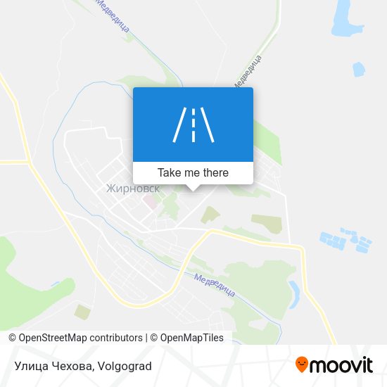 Улица Чехова map