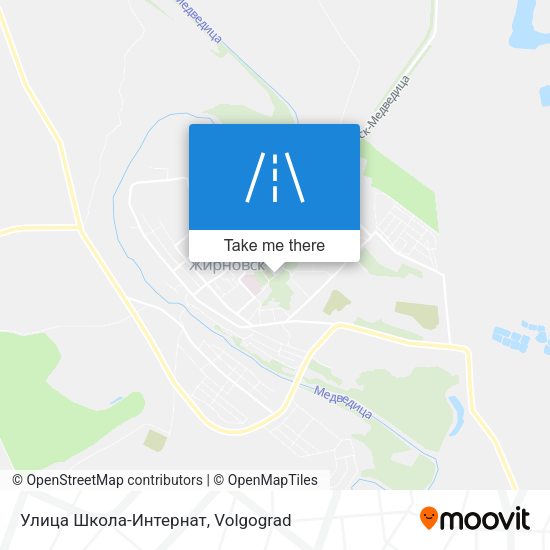 Улица Школа-Интернат map