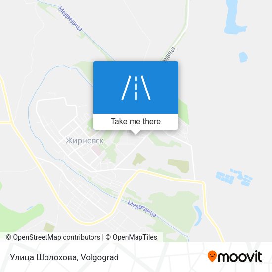 Улица Шолохова map