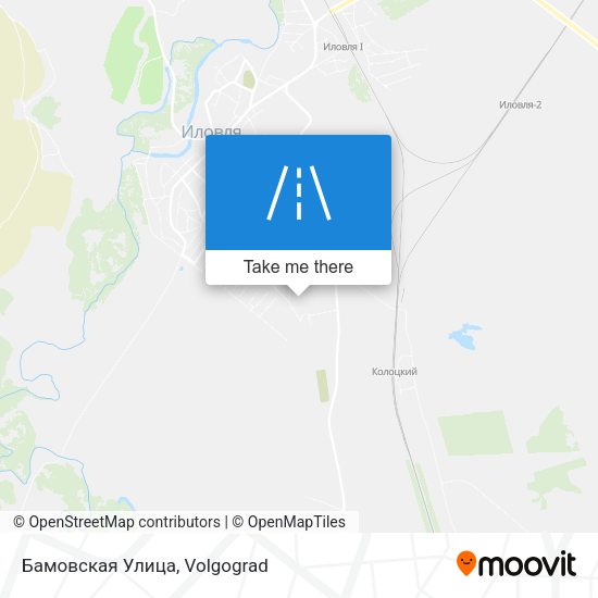 Бамовская Улица map