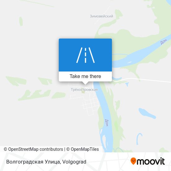 Волгоградская Улица map