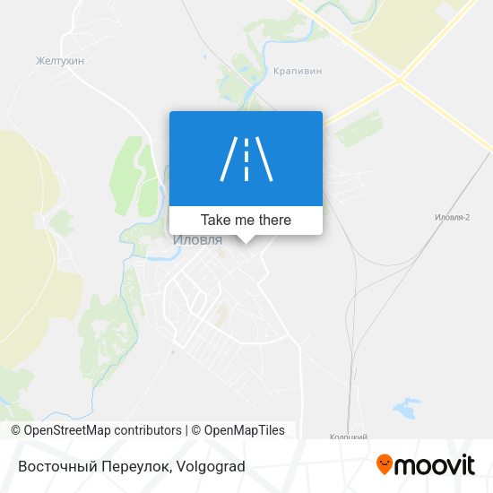 Восточный Переулок map