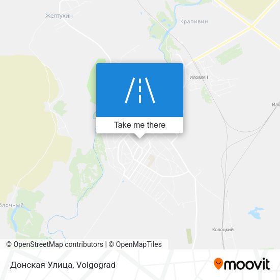 Донская Улица map