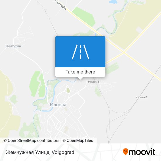 Жемчужная Улица map