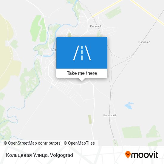 Кольцевая Улица map