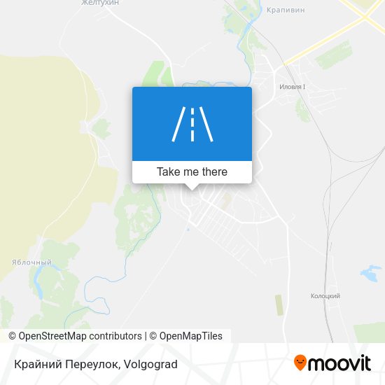 Крайний Переулок map