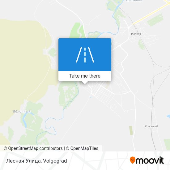 Лесная Улица map
