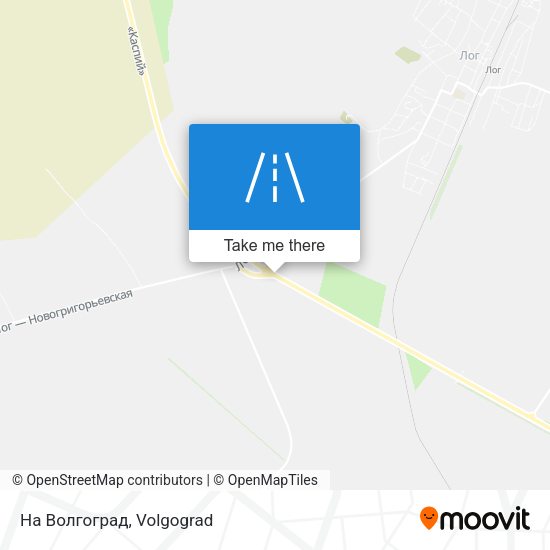 На Волгоград map