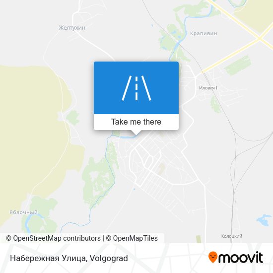 Набережная Улица map