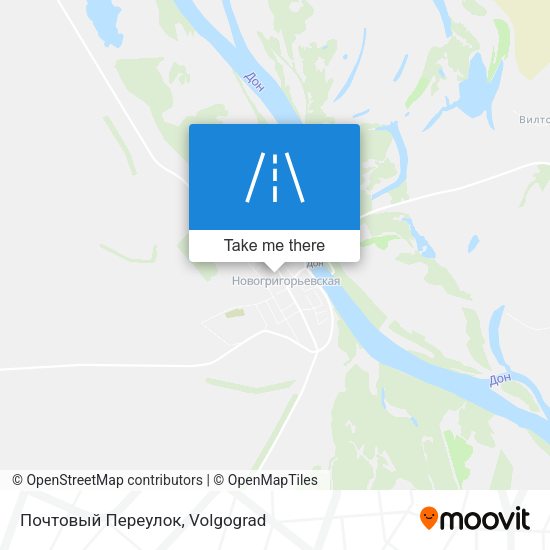 Почтовый Переулок map