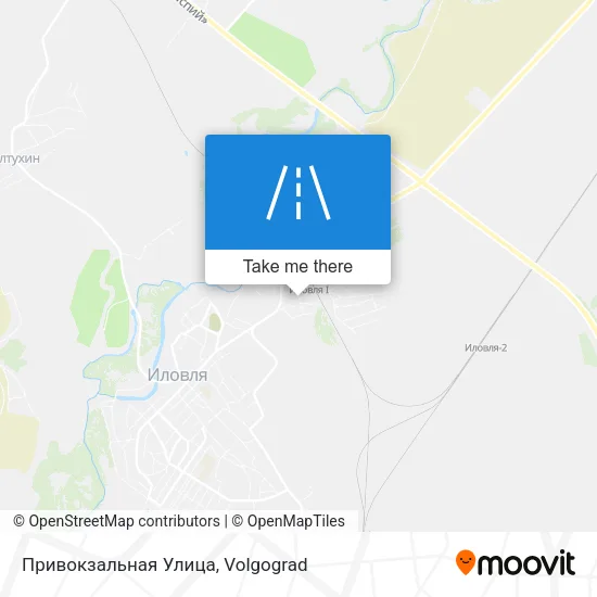 Привокзальная Улица map