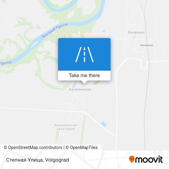 Степная Улица map