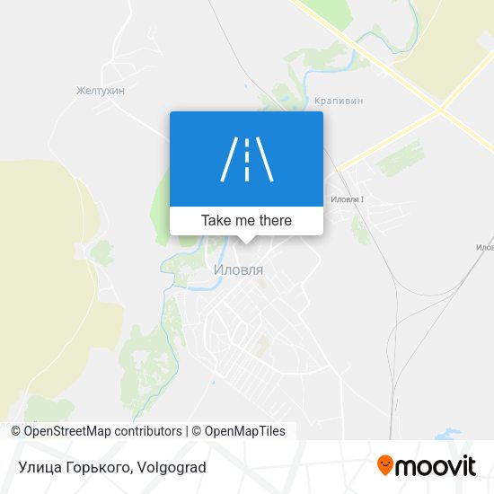 Улица Горького map