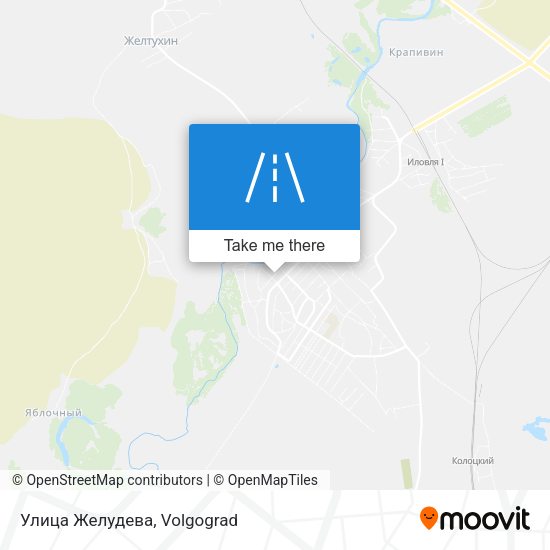 Улица Желудева map