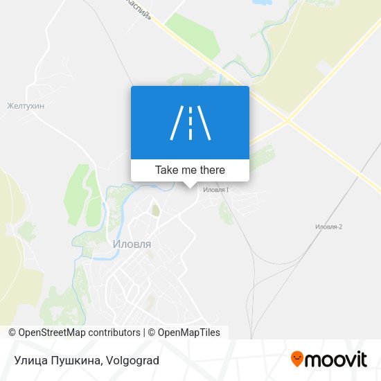 Улица Пушкина map