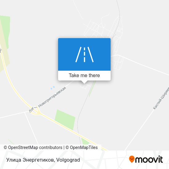 Улица Энергетиков map