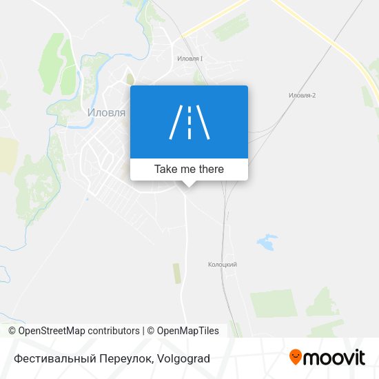 Фестивальный Переулок map
