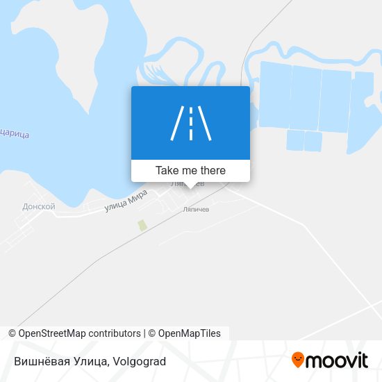 Вишнёвая Улица map