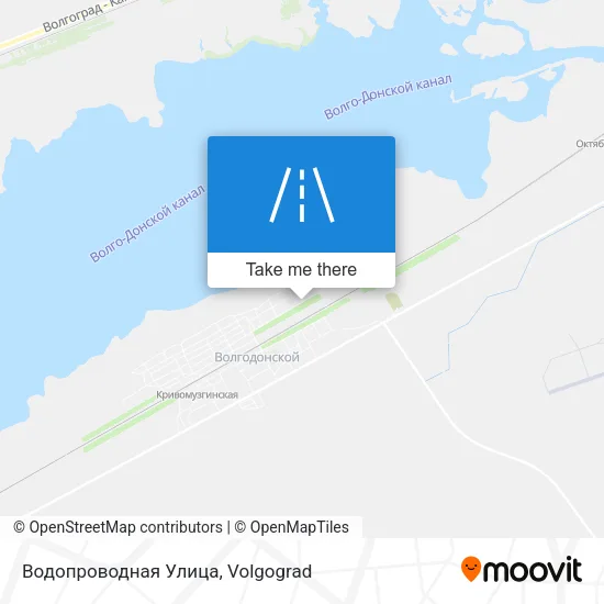 Водопроводная Улица map