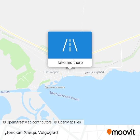 Донская Улица map