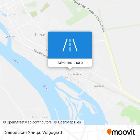 Заводская Улица map