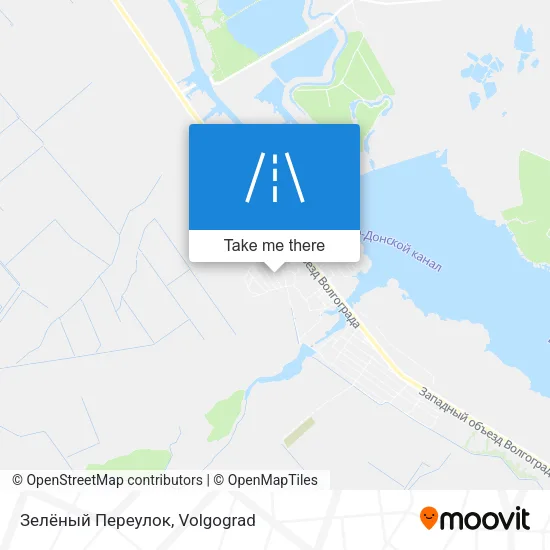 Зелёный Переулок map