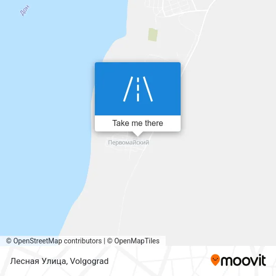 Лесная Улица map