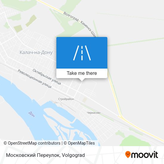 Московский Переулок map