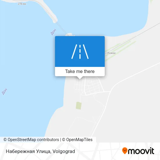 Набережная Улица map