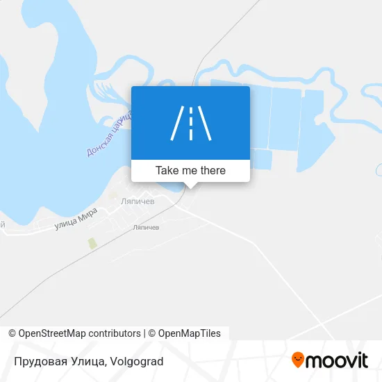 Прудовая Улица map