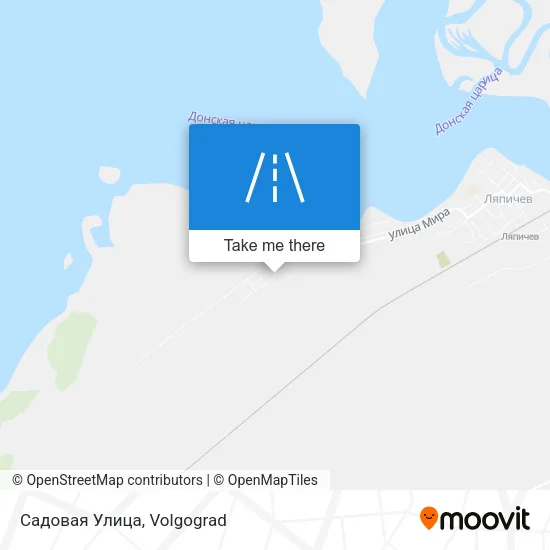 Садовая Улица map