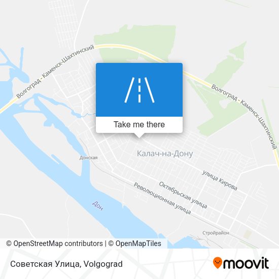 Советская Улица map
