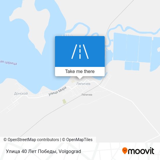 Улица 40 Лет Победы map
