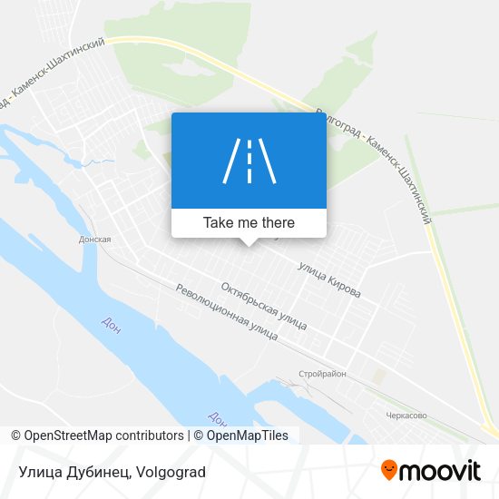 Улица Дубинец map