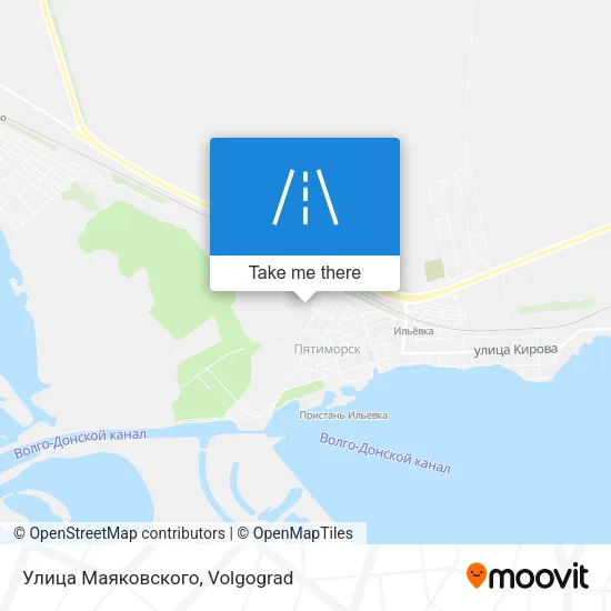 Улица Маяковского map