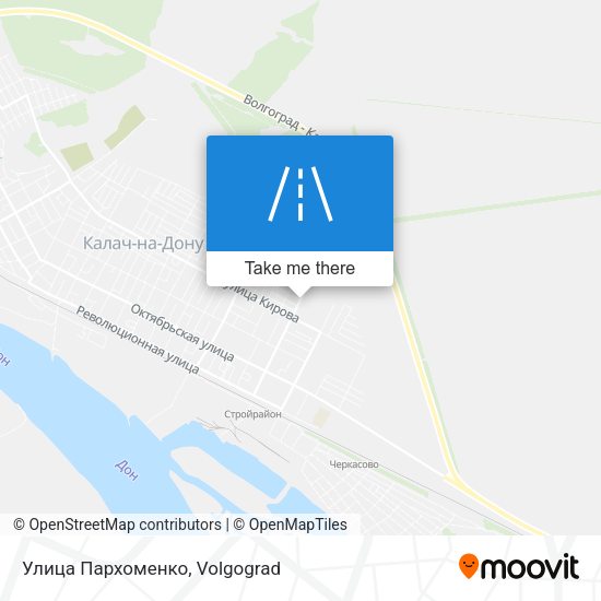 Улица Пархоменко map