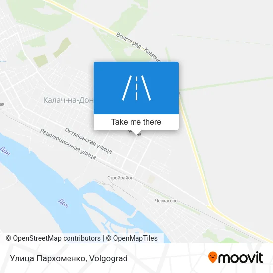 Улица Пархоменко map