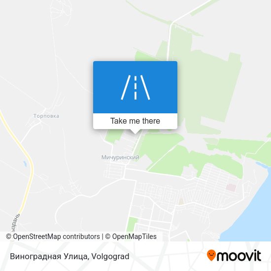Виноградная Улица map