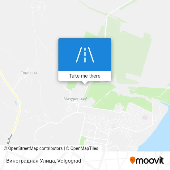 Виноградная Улица map
