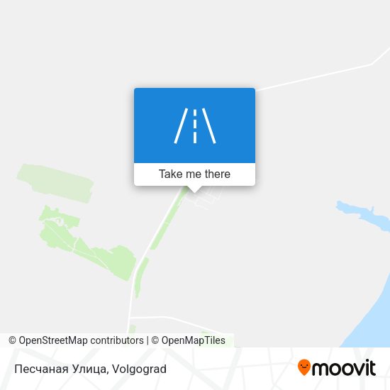 Песчаная Улица map