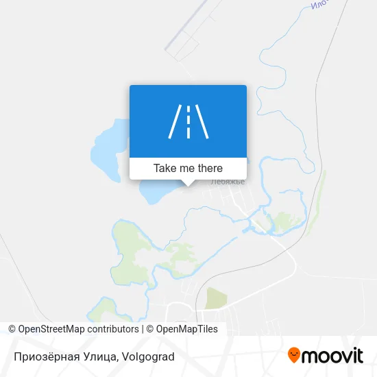Приозёрная Улица map