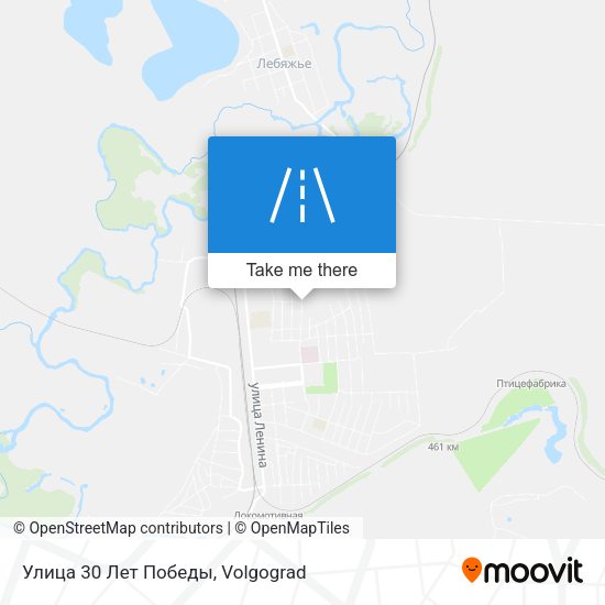 Улица 30 Лет Победы map