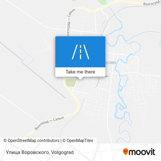 Улица Воровского map