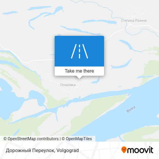 Дорожный Переулок map