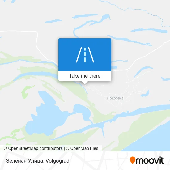 Зелёная Улица map