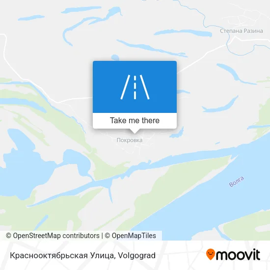Краснооктябрьская Улица map